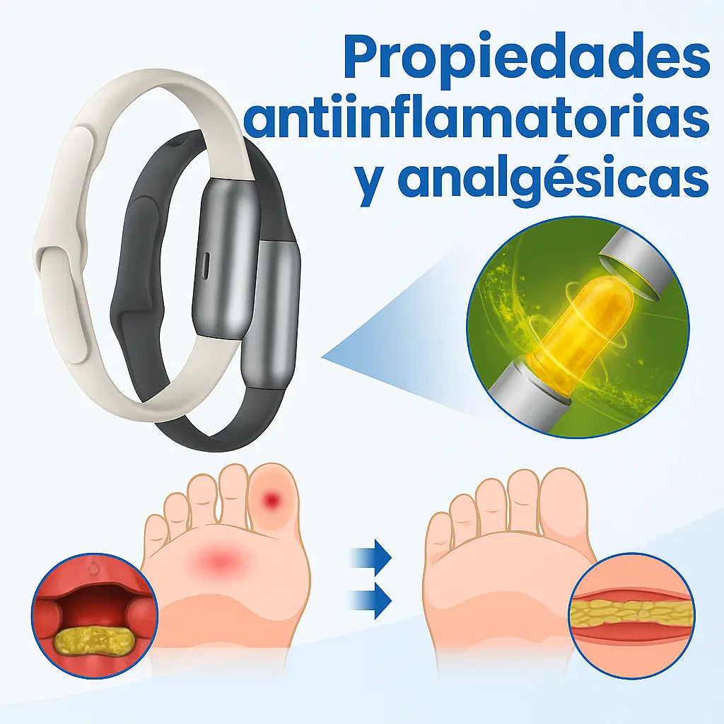 DiabeHeal™ | Pulsera de Regeneración Cutánea para Diabéticos