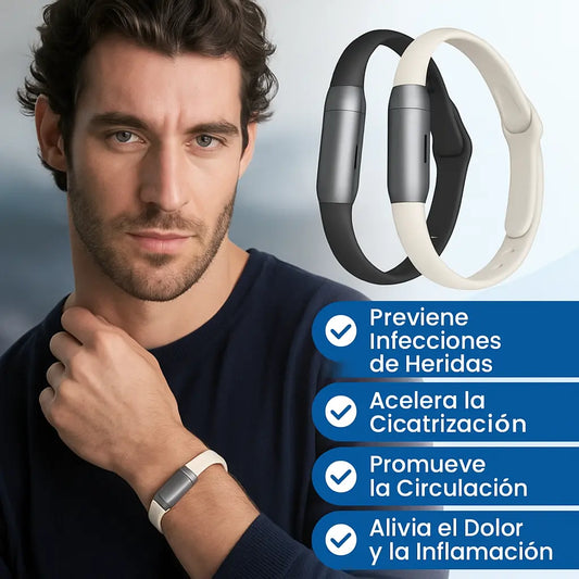 DiabeHeal™ – Pulsera de Regeneración Cutánea para Diabéticos